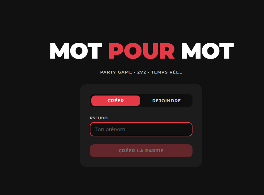Mot pour Mot